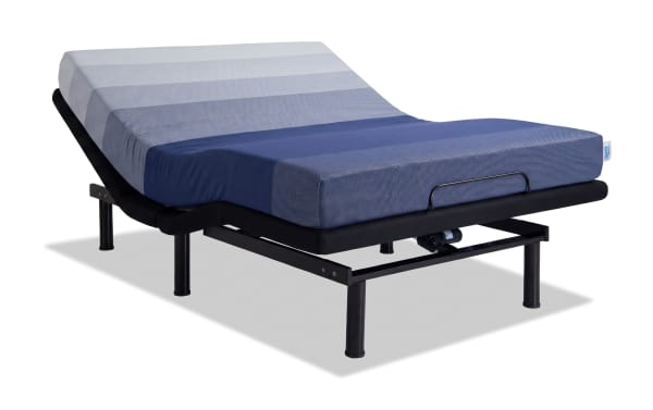 Power Bob Elite Base with Gem 8'' Queen Firm Mattress